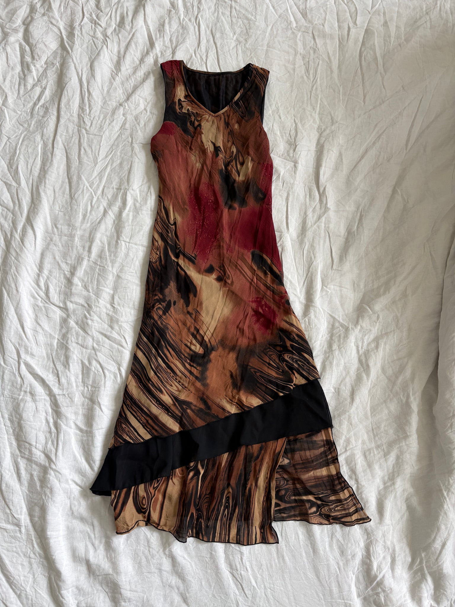 90s Italian Made Double Lined Midi Dress – Martini Fashions