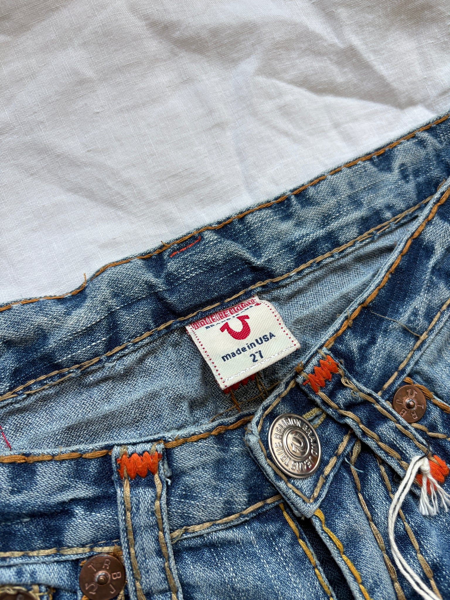 2000s True Religion Low Rise Bootcut Jeans W27” – Martini Fashions