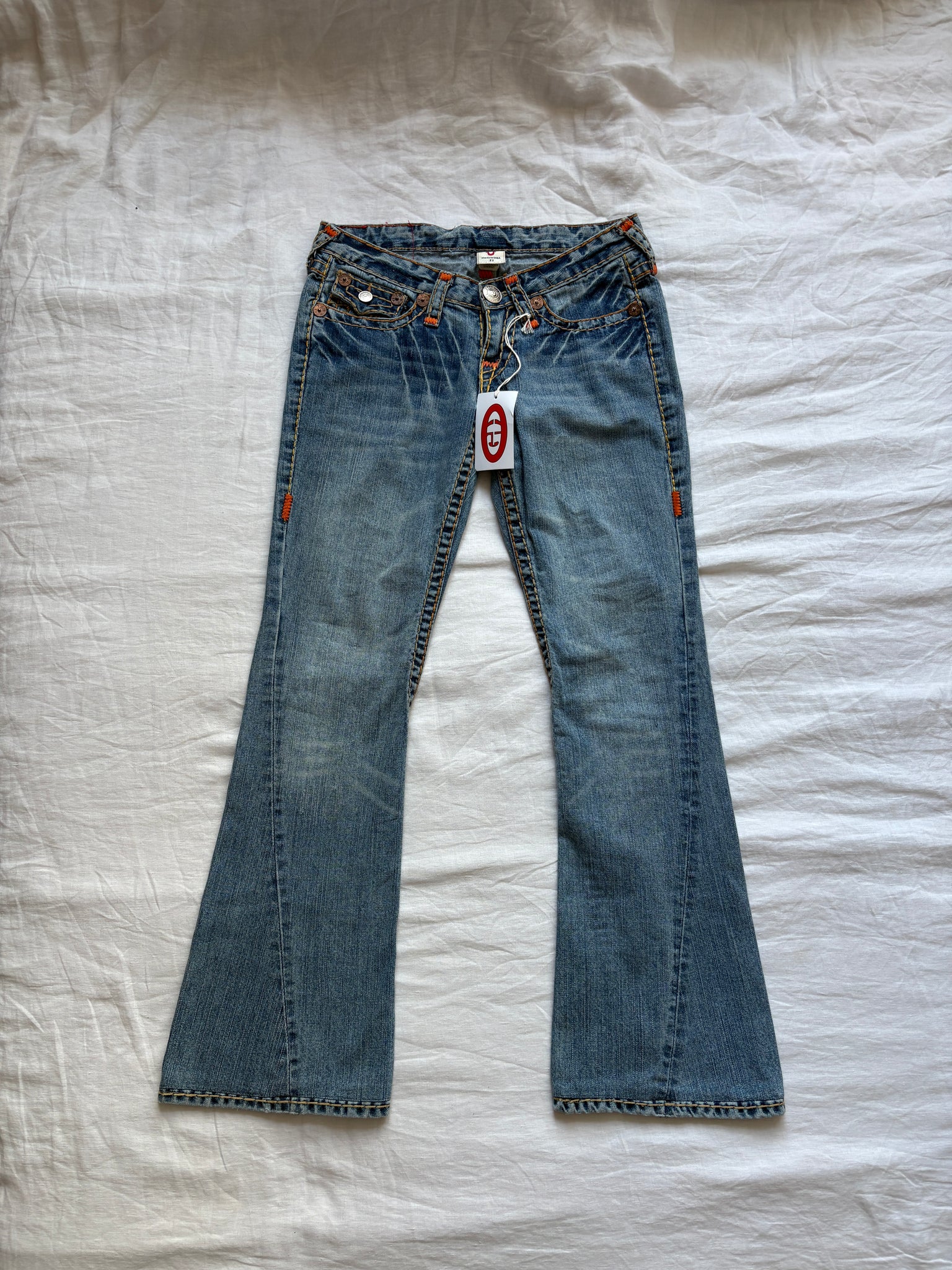 2000s True Religion Low Rise Bootcut Jeans W27” – Martini Fashions